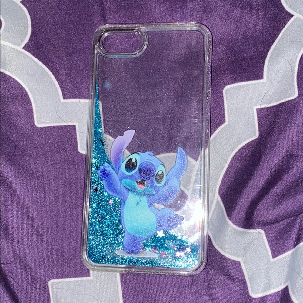 iPhone 7 Stitch glitter case